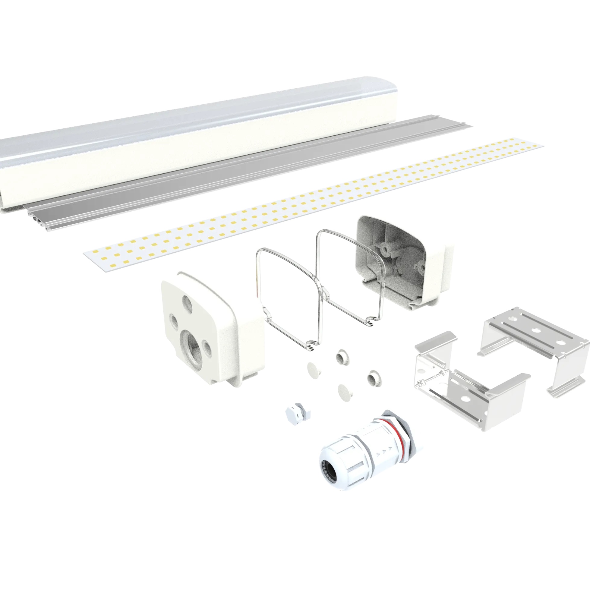 DHT ECO-PROFILES Tri-Proof Light Housing: The best option for eco-friendliness and energy-saving