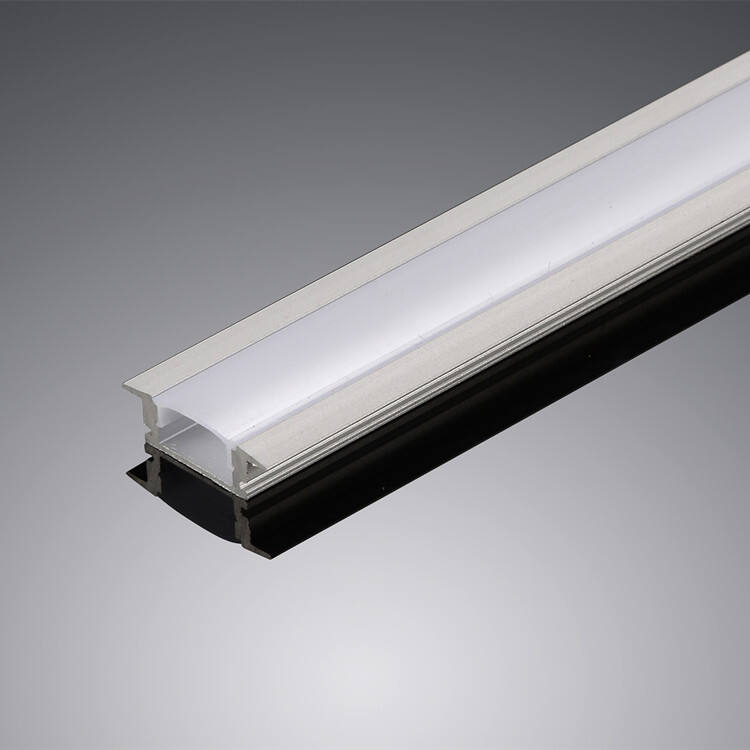Alu Alloy Accessories Extrusion Housing Channel Diffused Cover For Wardrobe Wall Lighting Strip Led Aluminum Profiles
