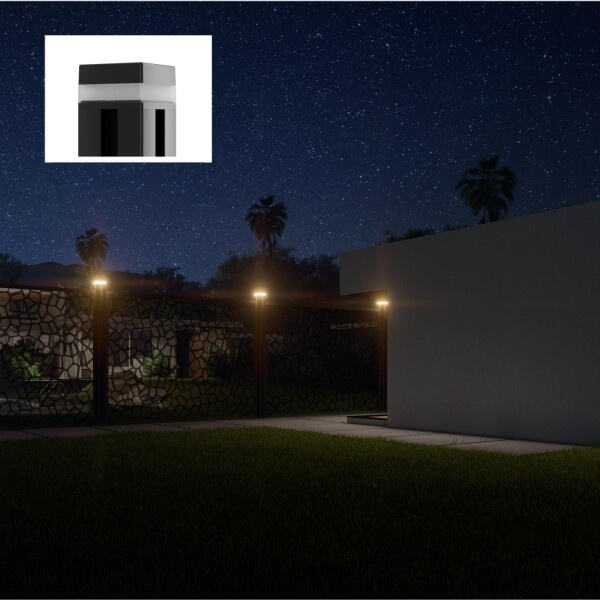 Highlight Your Home's Exterior with Stylish Waterproof Solar Fence Lights