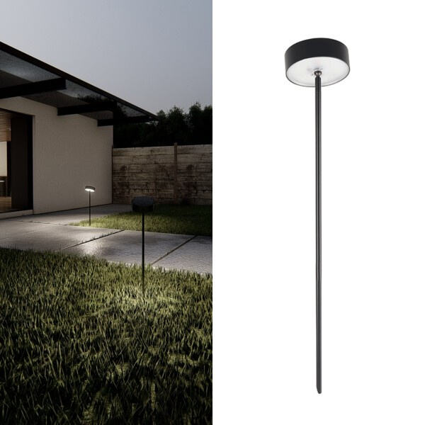 Solar-powered lights to keep your driveway well-lit