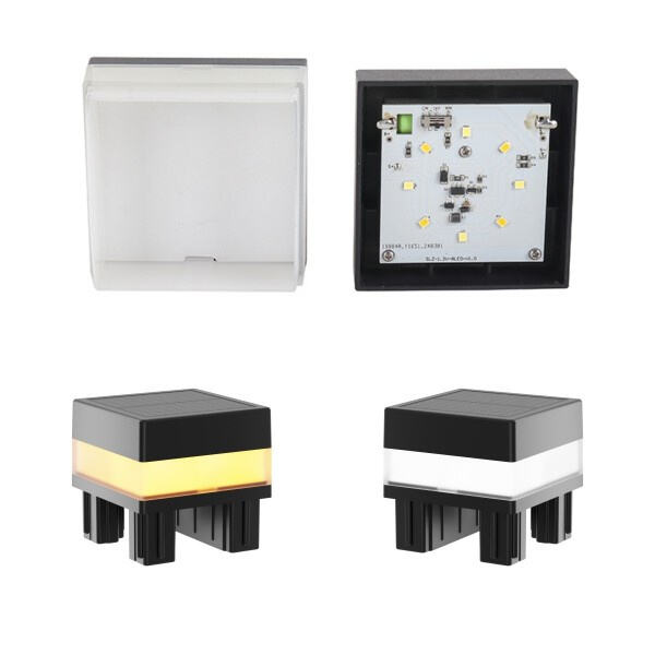 Set the Mood with LED Post Solar Lights