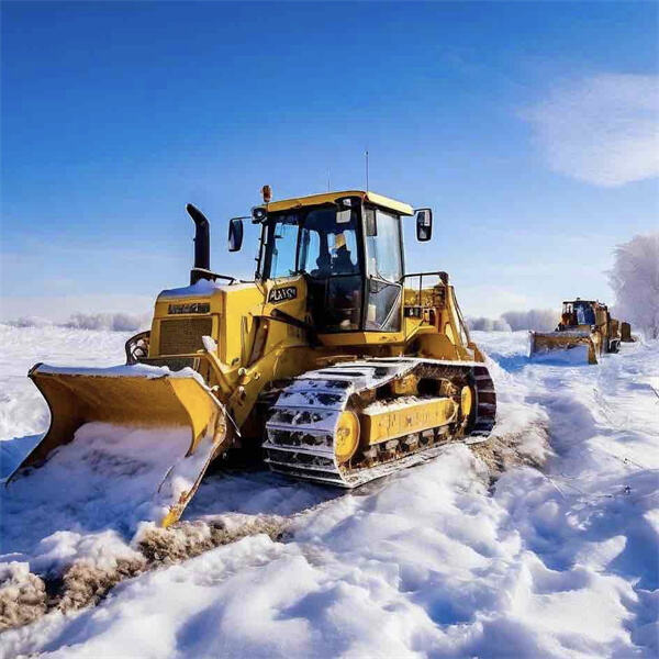 Use of Frozen Excavator Tracks