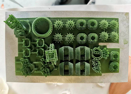 High Wax Castable Resin Printing