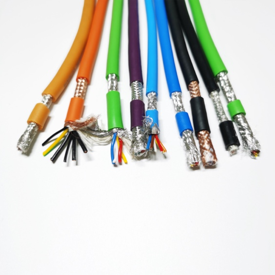 Silicone cable TPU/TPEE/TPE/PVC sheathed cable is widely used in chemical industry, light industry, textile, construction and other fields