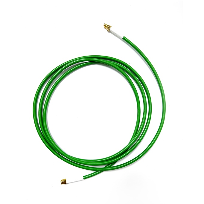 RG58 SMA-KY/SMA-K Custom Size Flexible Coaxial Cable with TPU Material PVC Insulation Solid Conductor Type