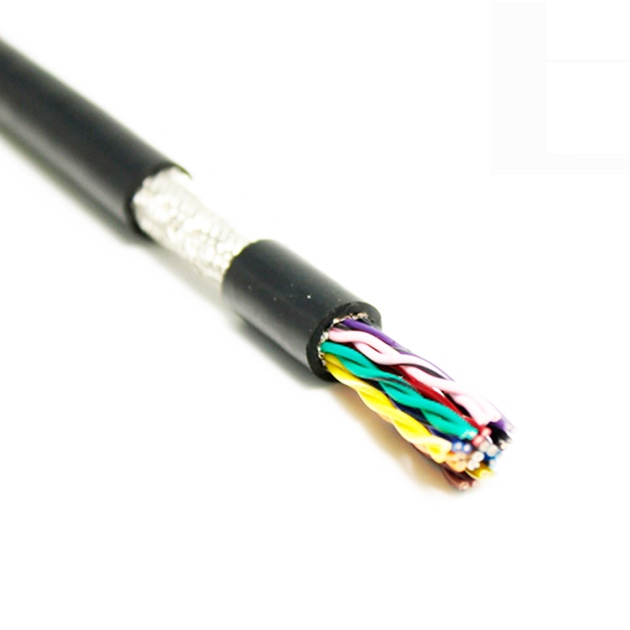 Tensile TPU shielded signal cable is widely used in chemical industry, light industry, textile, construction and other fields