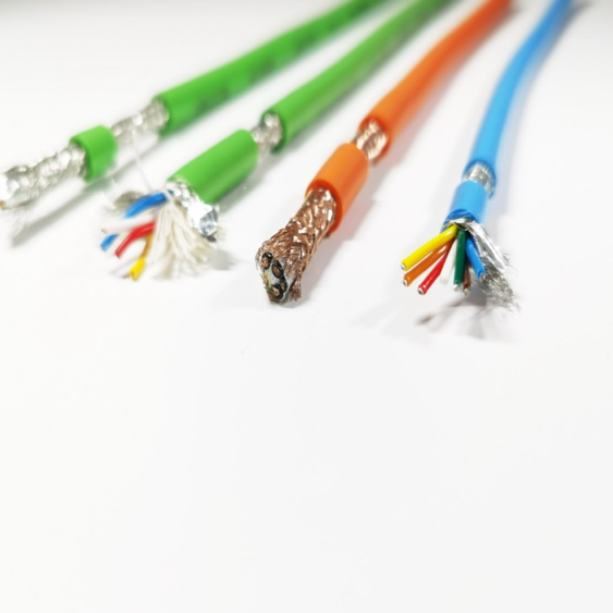 Silicone shielded cable TPU/TPEE/TPE/PVC sheathed cable is widely used in chemical, light industry, textile, construction and other fields