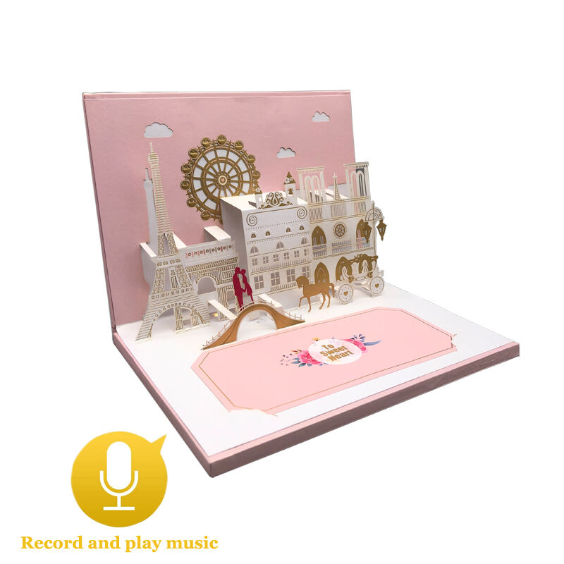 3D Pop-up Musical Greeting Card