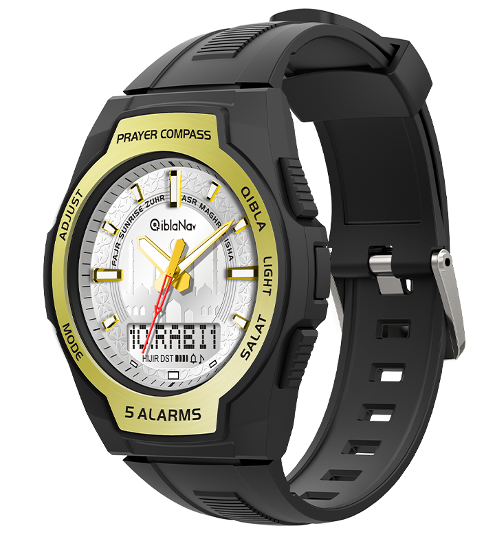 Fitness-centric Muslim Watch | Waterproof Outdoor Muslim Watch