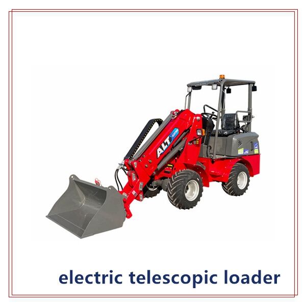 Innovazione nel caricatore a ruote mini elettrico frontale telescopico