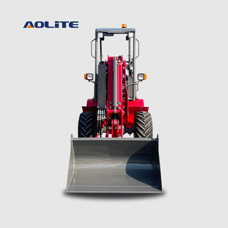 AOLITE ETL600 mini electric telescopic loader boom wheel loader china 0 ...