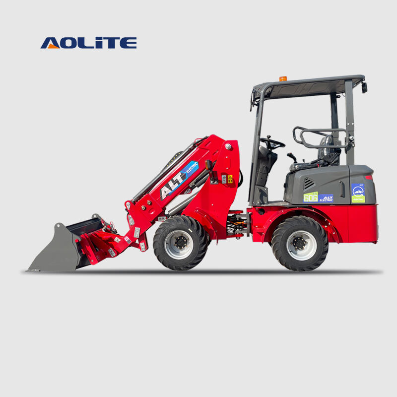 AOLITE ETL600 mini electric telescopic loader boom wheel loader china 0 ...