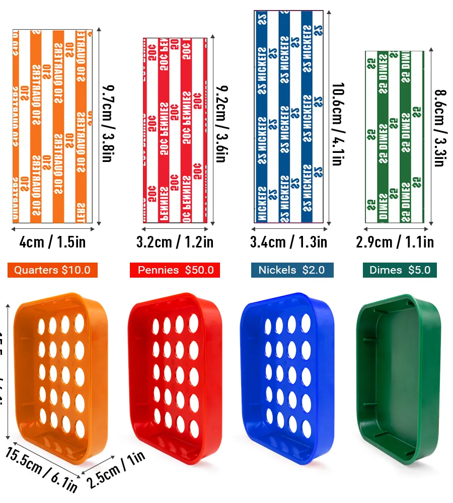 Coin Sorting Made Simple With Preformed Wrappers