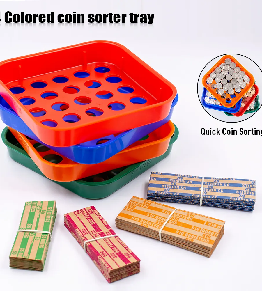 Coin Sorting Made Simple With Preformed Wrappers