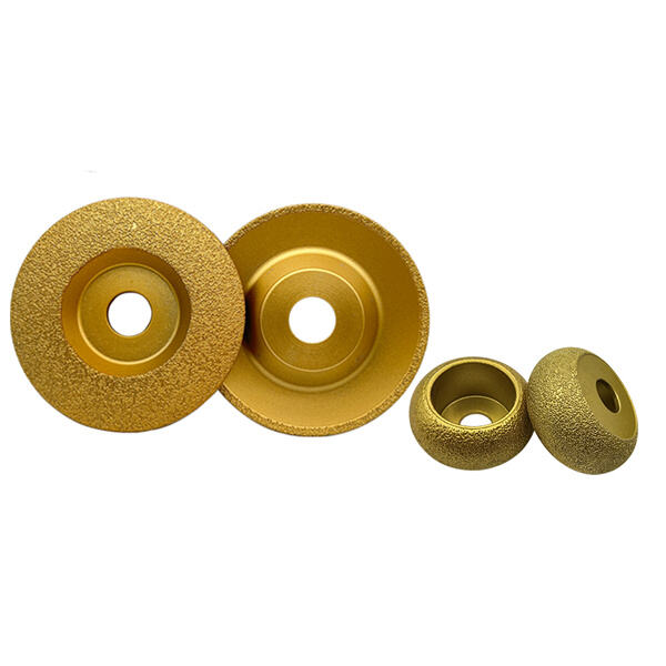 Achieve precise edging and shaping with a versatile marble grinding disc