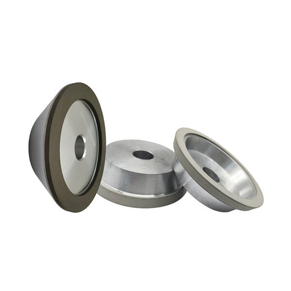 Efficient grinding with high-quality diamond cup discs