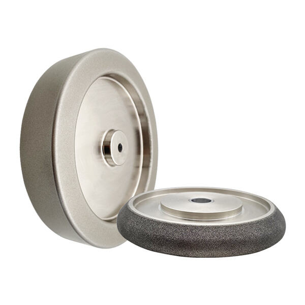 Superior performance of electroplated CBN grinding wheels