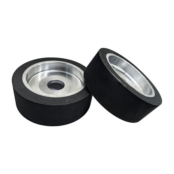 내구성이 강한 고무 휠로 그라인더의 성능을 업그레이드하세요