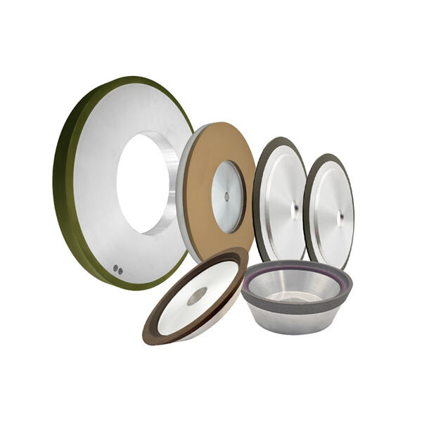 3) "Precise and Consistent Grinding with Diamond Resin Wheels
