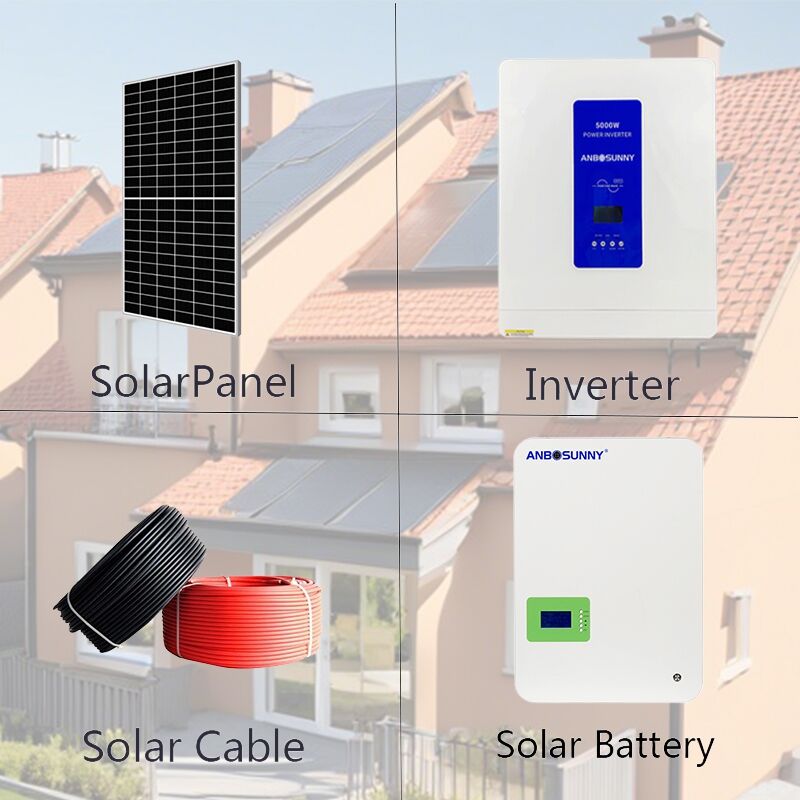 Kit solaire, respectueux de l'environnement en étant hors réseau