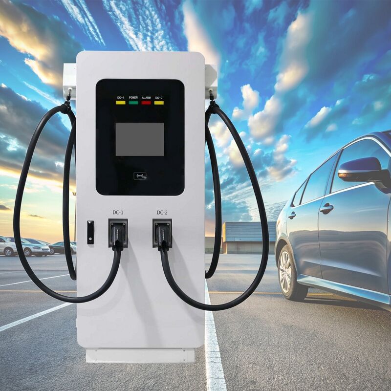 忙しいEVドライバーにとって便利なDC充電ステーション。