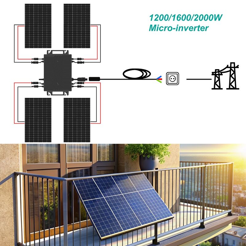 افتح إمكانات الطاقة المتجددة باستخدام عواكس الشبكة الدقيقة
