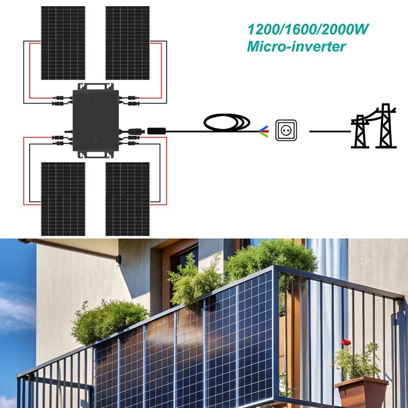 Roof Top Solar Panels with Optimized potential using Micro Converter