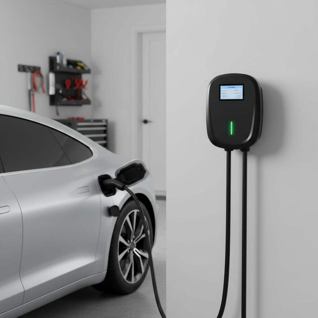 Energy-Efficient and Cost-Effective Wall Mounted EV Charging Stations