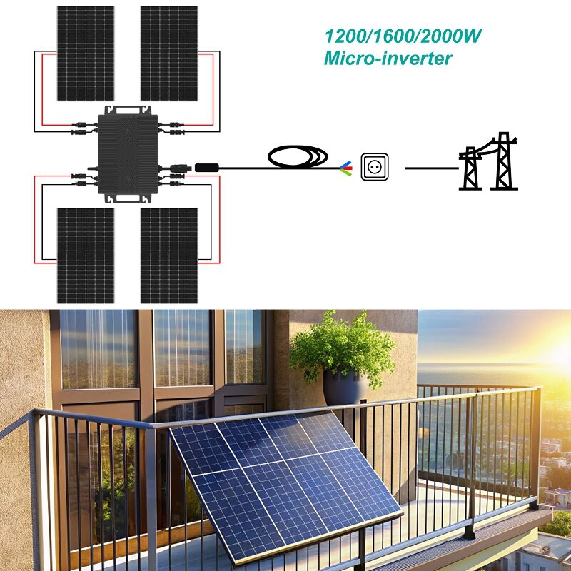 Comment les Micro-Onduleurs Liés au Réseau Simplifient les Installations Solaires Résidentielles