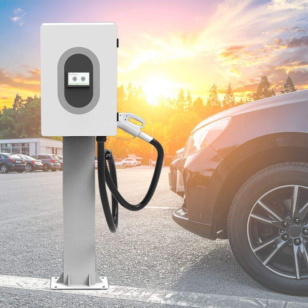 How fast can a DC charger charge an electric vehicle?