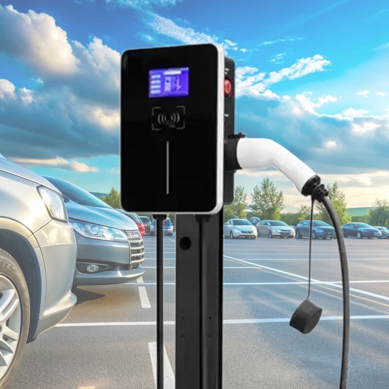 Laden Sie Ihr Elektroauto mit einem Level-2-Ladegerät auf.