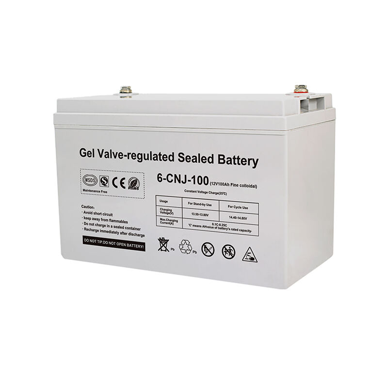 Deep cycle 12V 100Ah AGM gel batteries rechargeable sealed lead acid battery