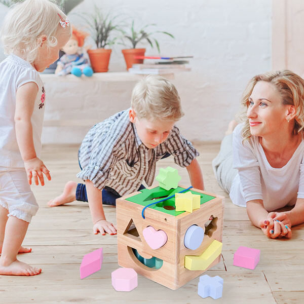 Stimulate Your Child's Imagination with a Wooden Activity Cube