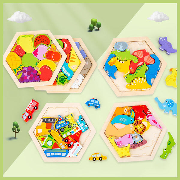 Create Your Own Wooden Puzzle Menagerie