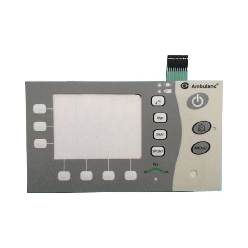 Price Blood Pressure Panel Membrane Switch Custom Silicone Rubber Buttons manufacture