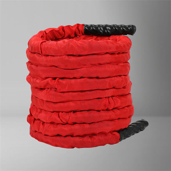 Vorm Jou Buikspiere en Arme met 50 Battle Rope Variasies