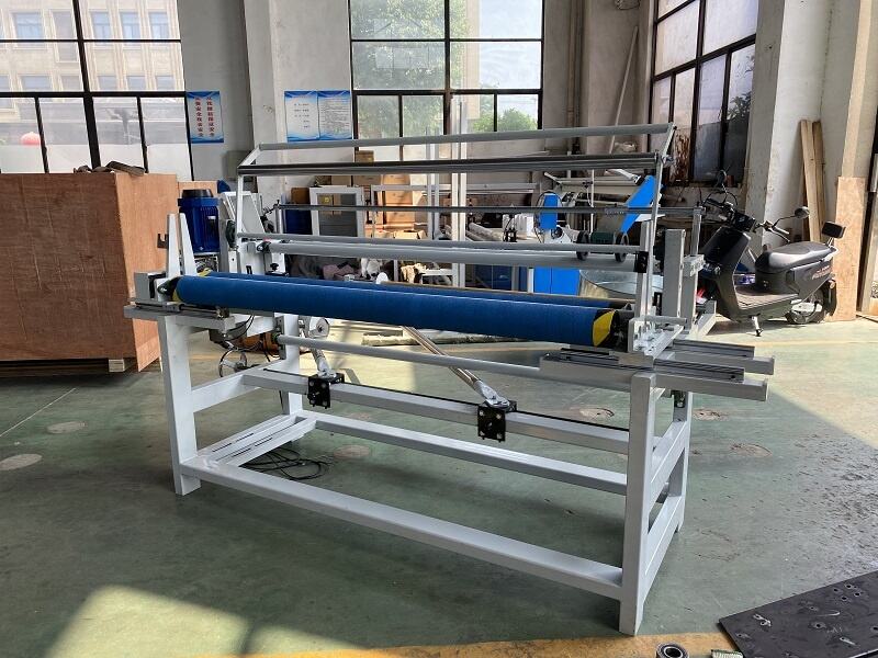 YCJX-1700A  Automatic edge aligning fabric rolling machine details