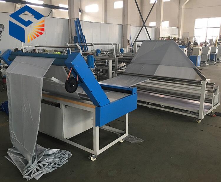 Folder double fold sewing machine fabric  make folding for sewing machine edge to edge factory