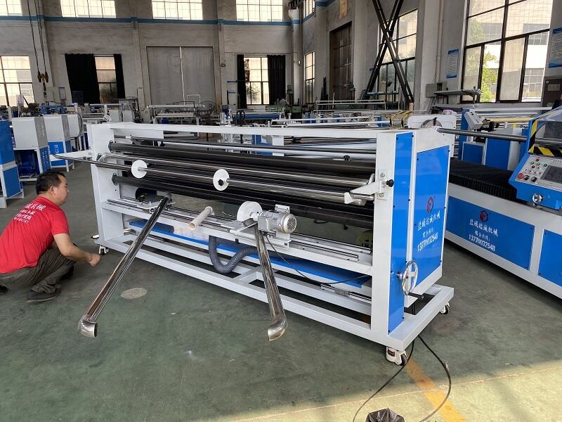 Advanced Automatic Multi-function Fabric rolling Machine factory