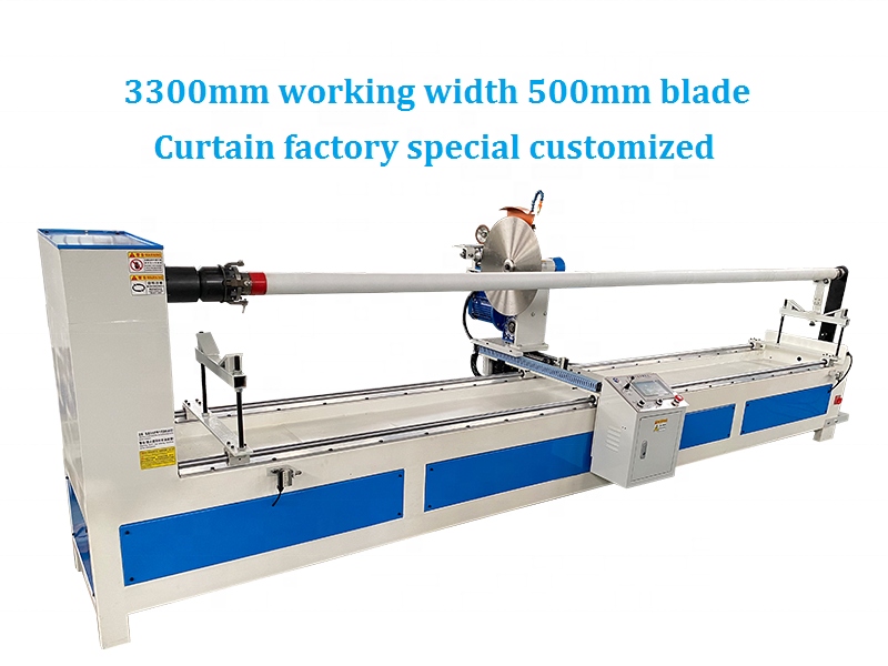 Yuancheng special tailor-made  Double Round  Blade Cloth Cutting Machine manufacture