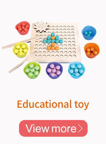 Uniseks Mainan Edukasi Kayu Montessori CPC CE Bersertifikat Buah Kognitif Cocok Permainan Puzzle Manik-manik Klip Penyortiran Warna untuk Pabrik Anak-anak