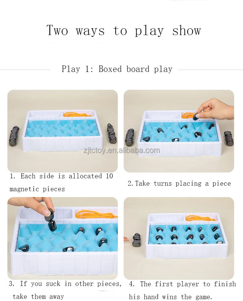 2024 Popular Magnetic Effect Chess Game Two-players Kids Board Game Party Time Logical Thinking Funny Game manufacture