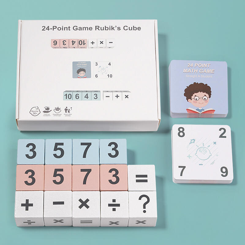 Permainan Papan Puzzle Interaktif Pendidikan Dini Uniseks Mainan Orang Tua-Anak untuk Pemasok Anak Usia 5-7 Tahun