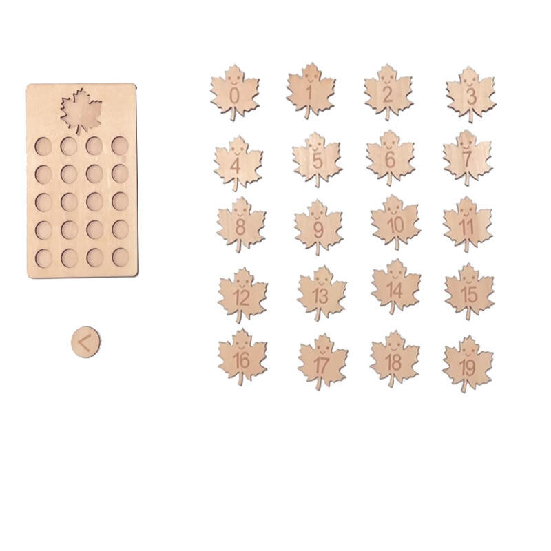 Unisex Wooden Children's Digital Cognitive Board Puzzle Aged 5-7 Years Paired with Teaching Aids details