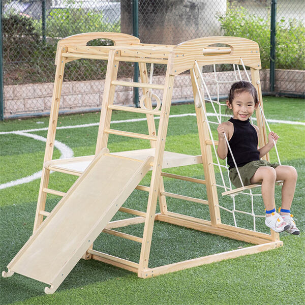 Safety First with Wooden Climbing Frames