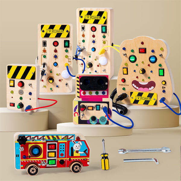 Sensory Play Made Easy with the Polkrane Busy Board