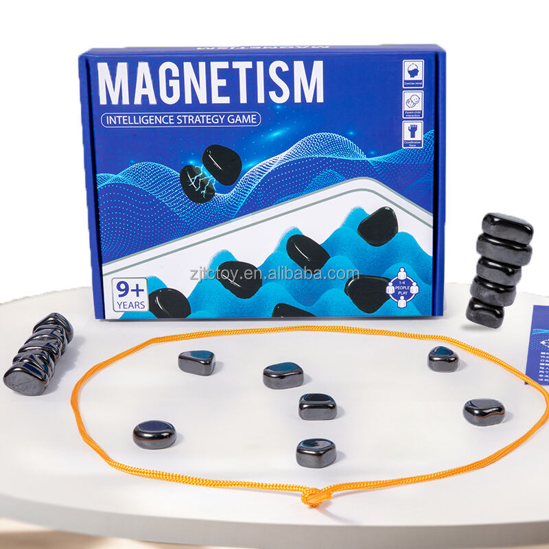 2024 Permainan Catur Efek Magnetik Populer Dua Pemain Permainan Papan Anak-anak Waktu Pesta Berpikir Logis Detail Permainan Lucu