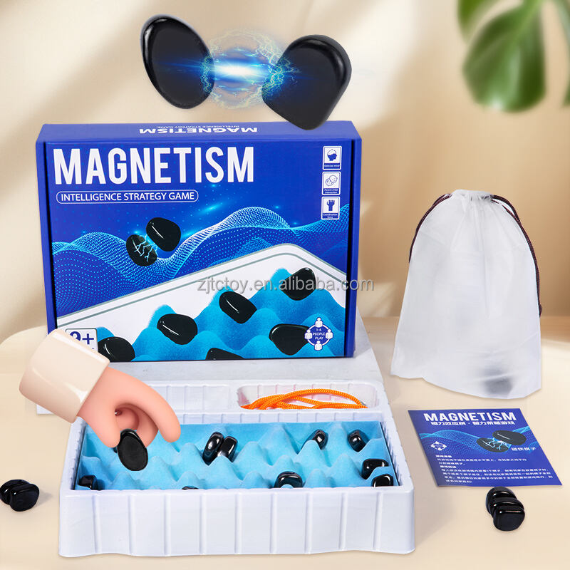 Magnetisches Steinschachbrettspiel Tischplatten-Familienspiele für Kinder/Erwachsene Denktraining für Lernspielzeug Geburtstagsgeschenke Fabrik