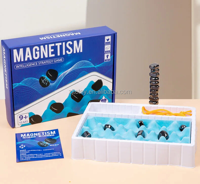 Permainan Papan Catur Batu Magnetik Permainan Keluarga Atas Meja untuk Anak-anak/Dewasa Pelatihan Berpikir untuk Mainan Edukasi Hadiah Ulang Tahun Detailnya