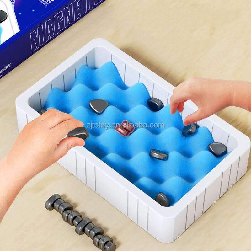 Magnetische wirkung schach kinder casual spiele interaktive brettspiele logic denken magnet gegen schach pädagogisches spielzeug herstellung